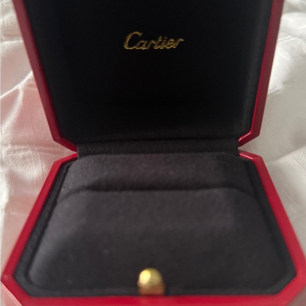 Cartier Red and Black Jewelry Case
